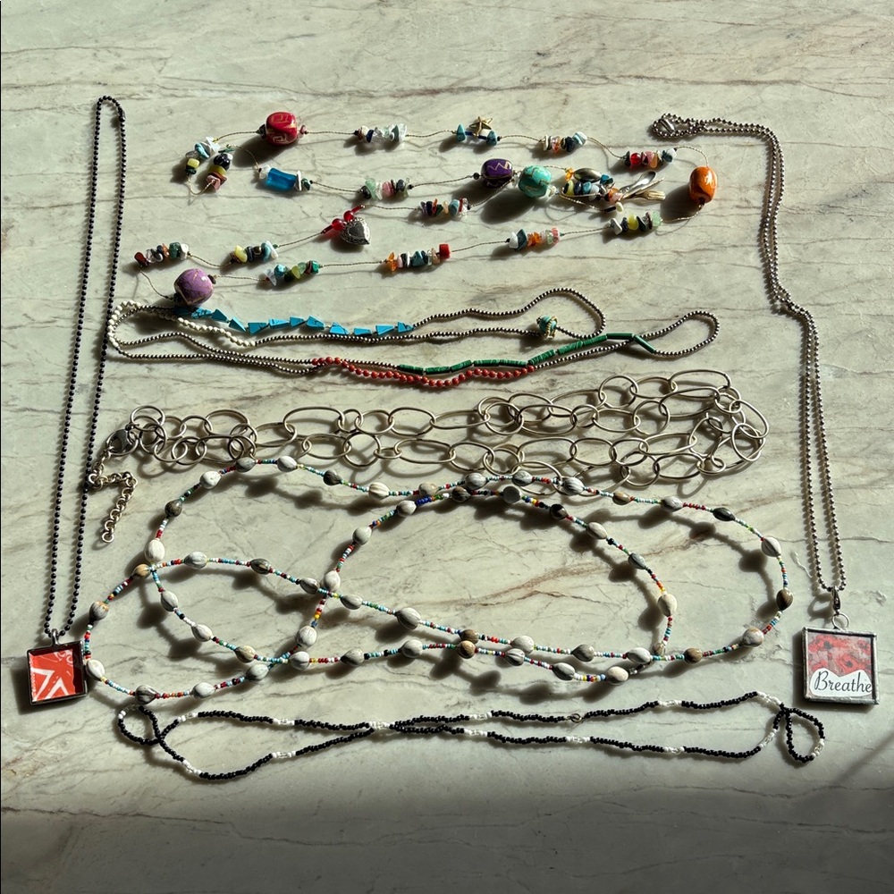 Necklace Set of 8 Beautiful Patterns